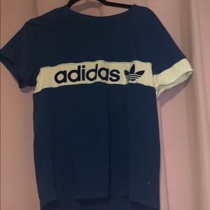 Royal Blue Adidas Tee